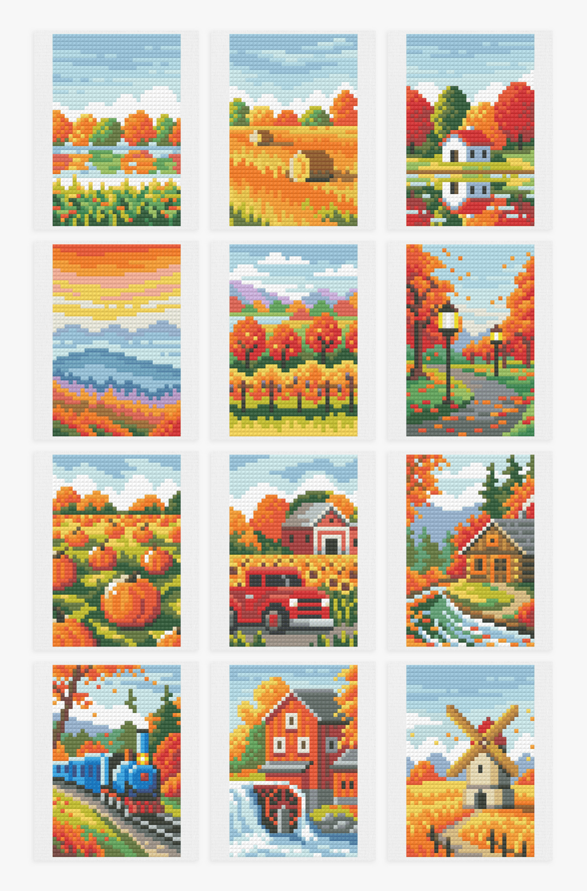 Autumn Landscapes Set No. 2
