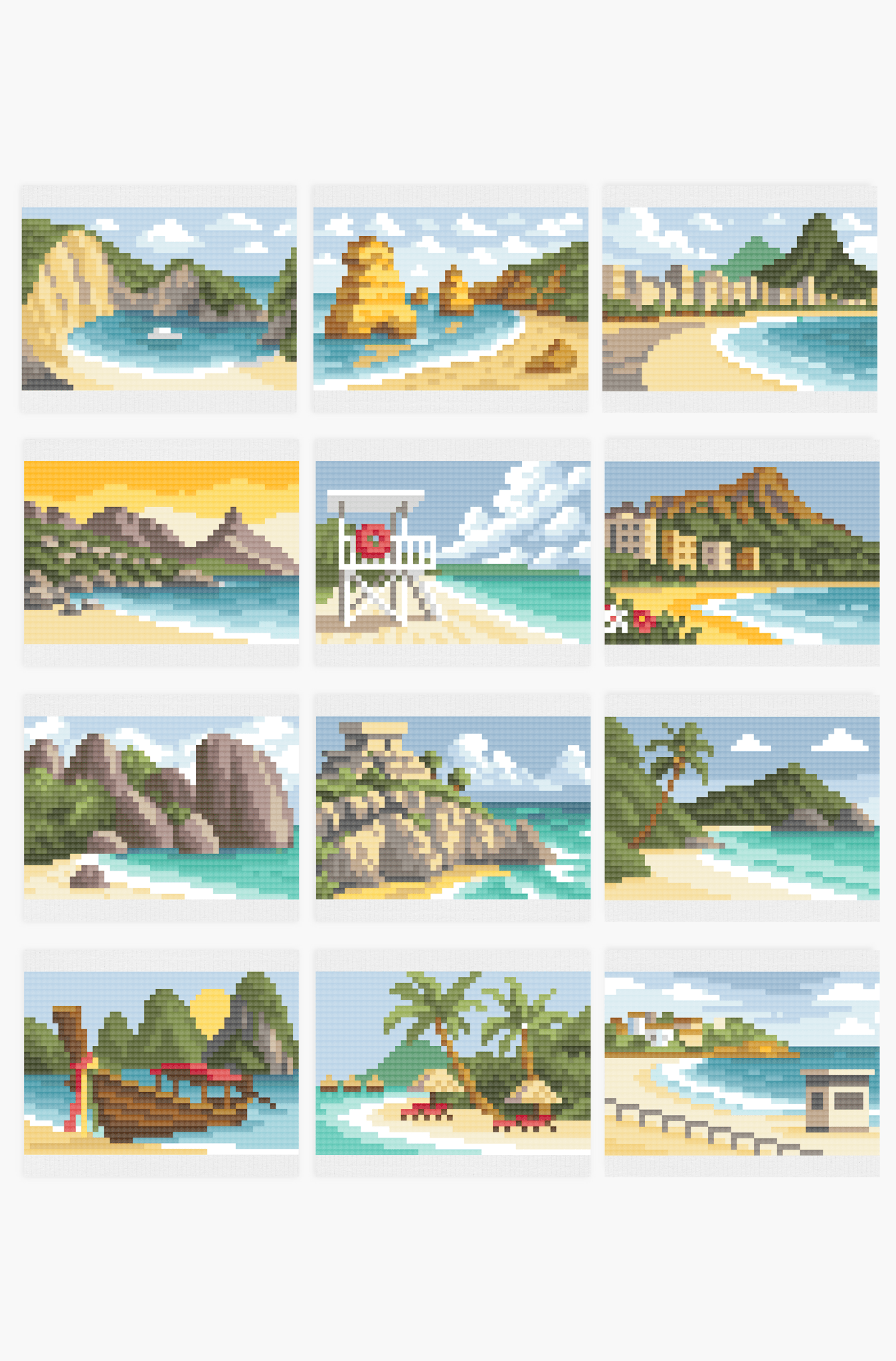 Beaches Of The World Set