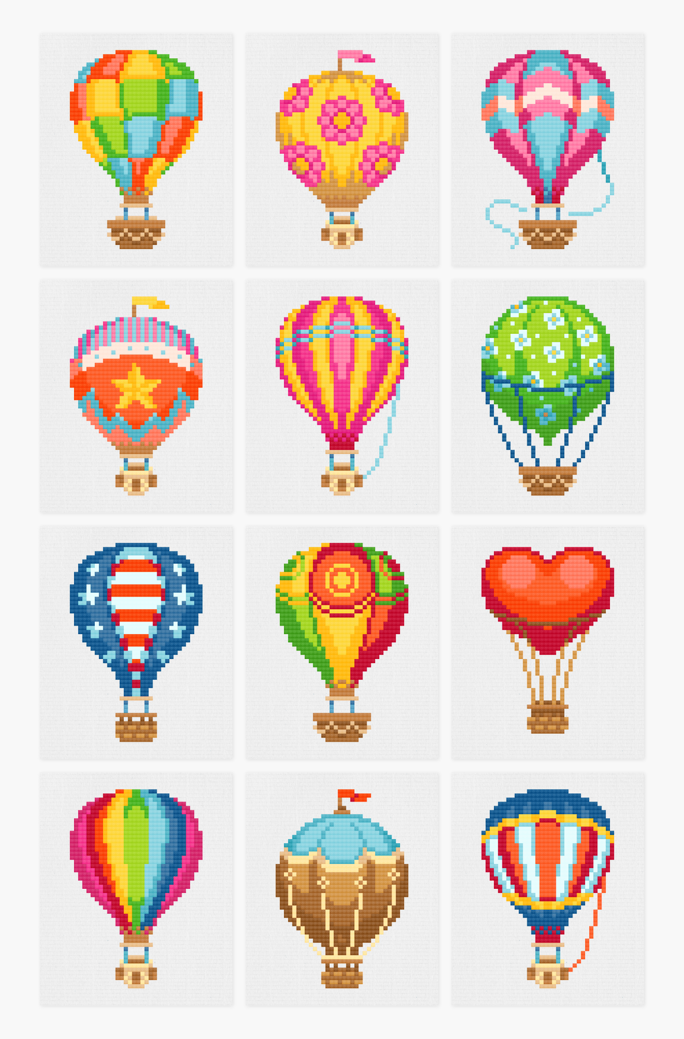 Hot Air Balloon Set No. 2