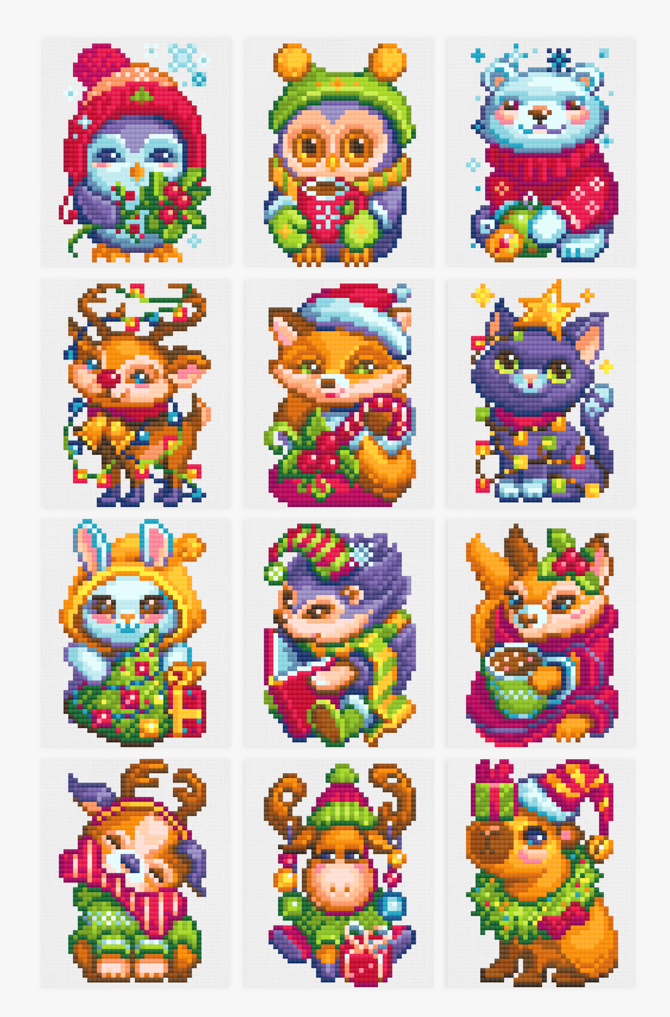 Christmas Animals Set