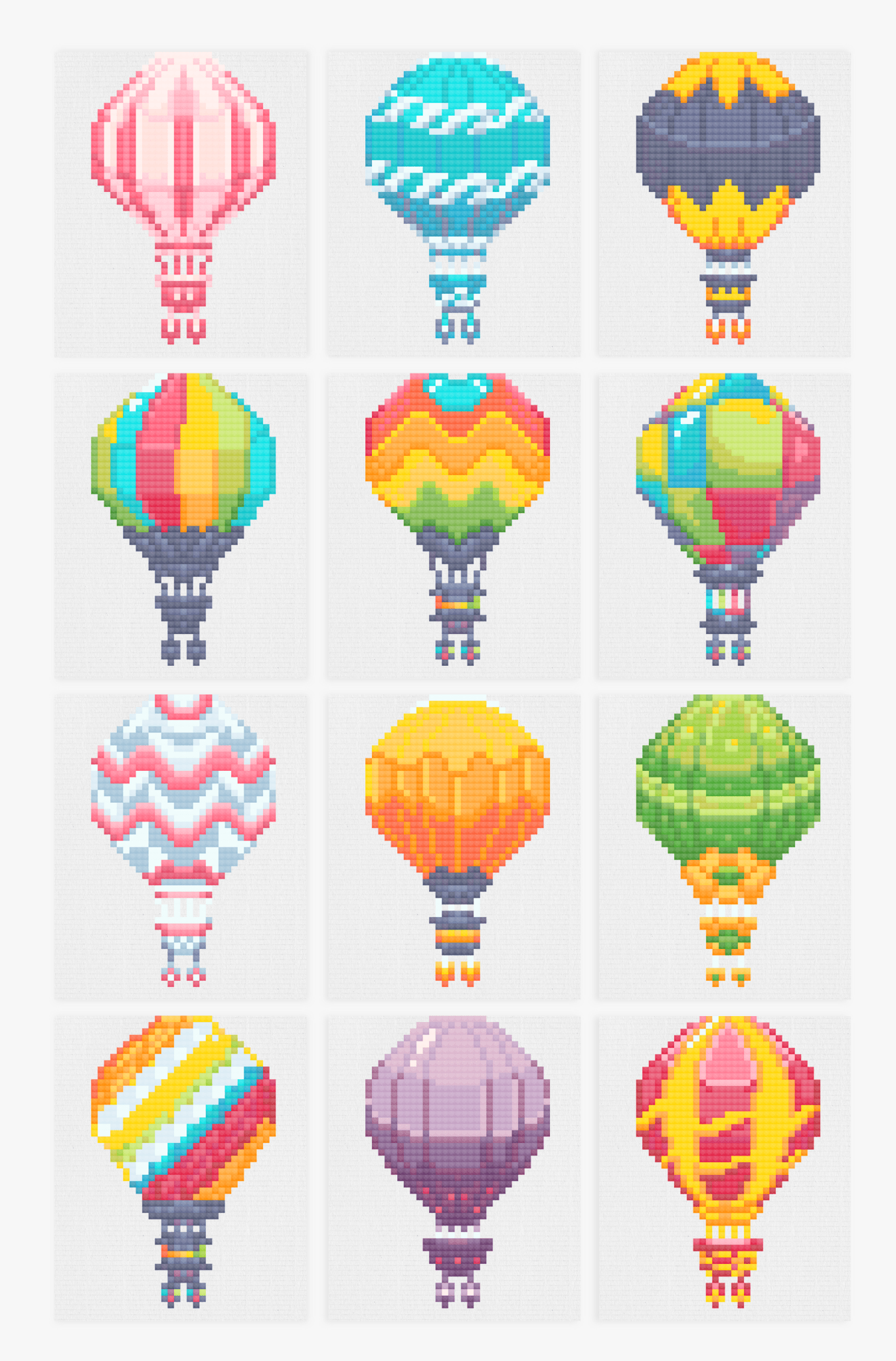 Hot Air Balloon Set