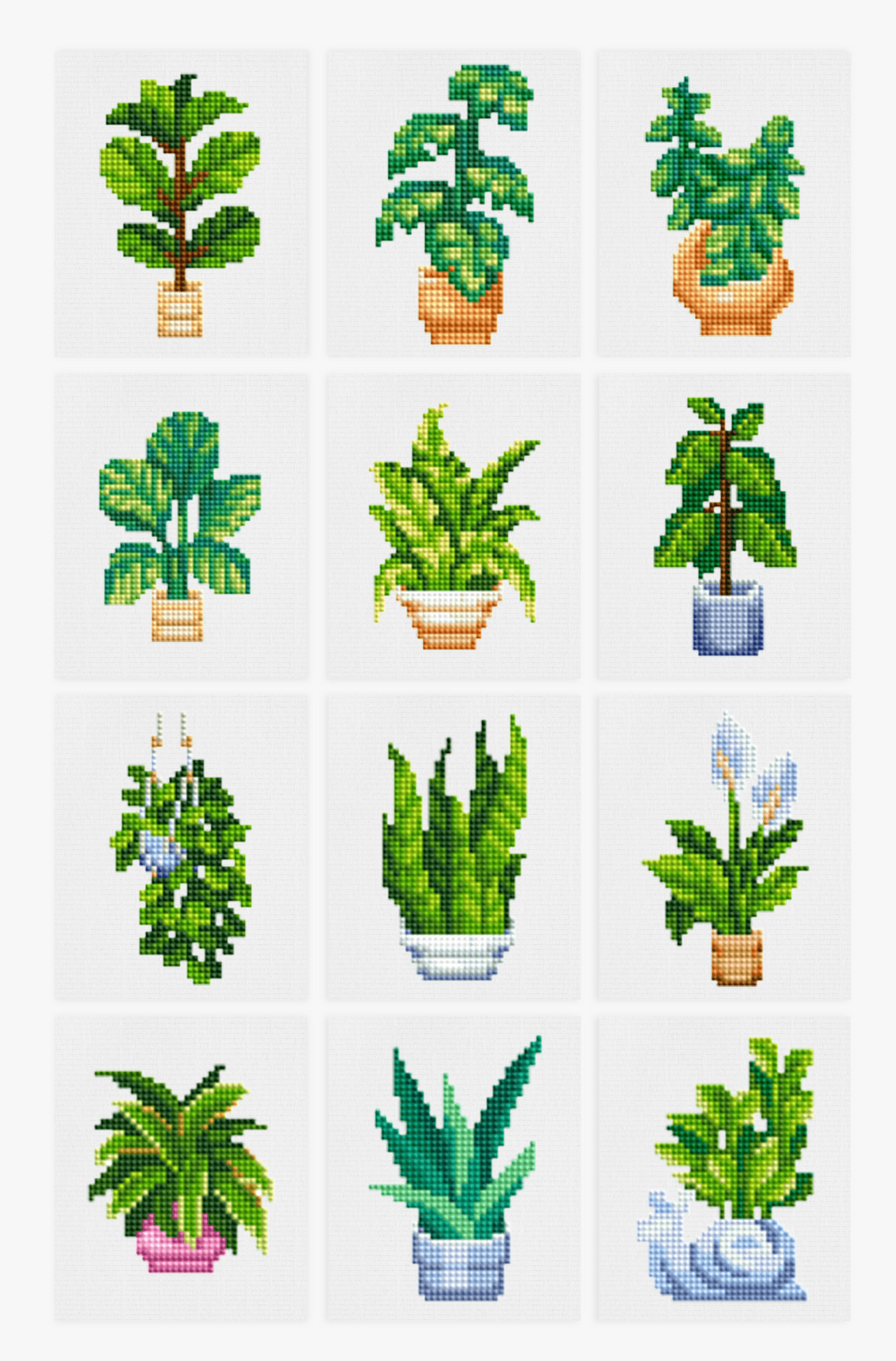 Houseplants Set No. 2
