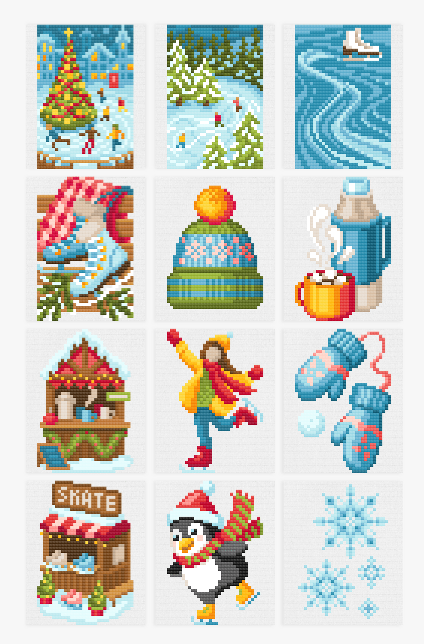 Ice Skating Set