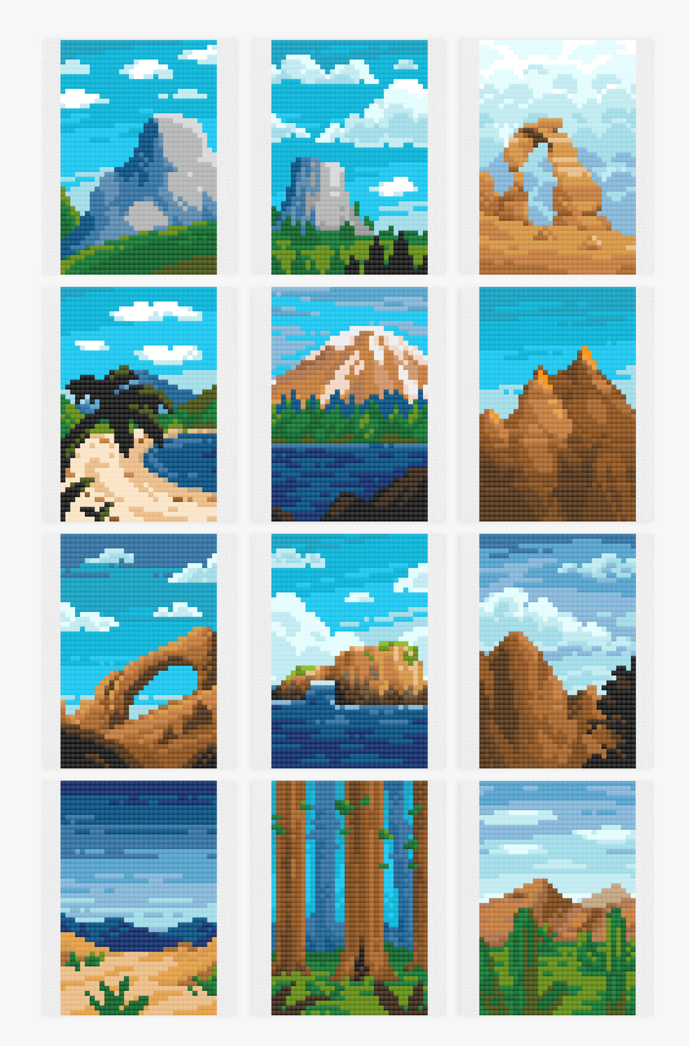 National Parks Set No. 1